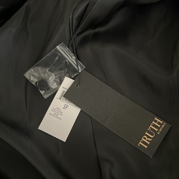 Truth by Republic Women’s Black Solid Blazer-Classic style open front size S NWT - Picture 6 of 7